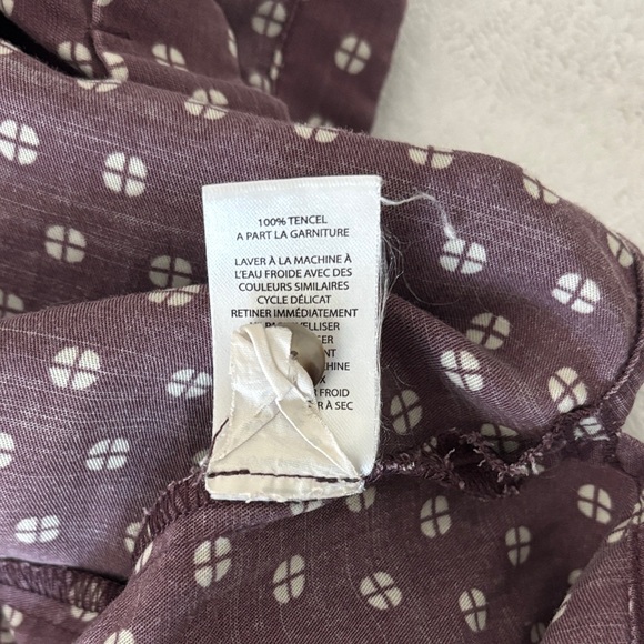 Toad&Co Plum Patterned Shirt - Picture 10 of 11